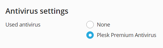 Error en Plesk Premium Antivirus